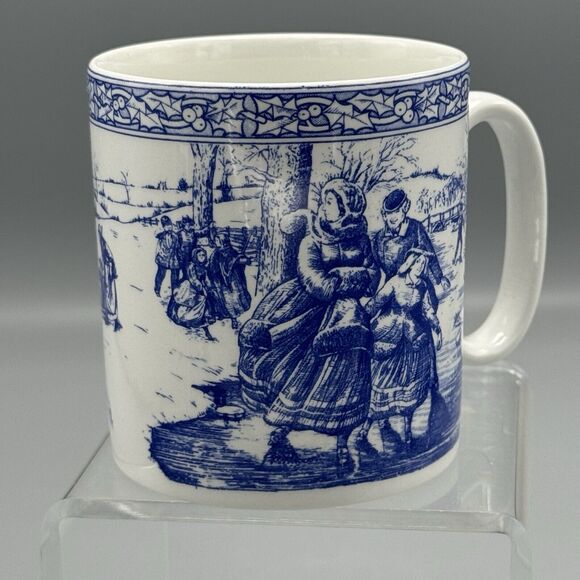 Vintage 1996 SPODE Blue Room Collection Victorian Annual Christmas Mug Number 2 - Picture 2 of 8